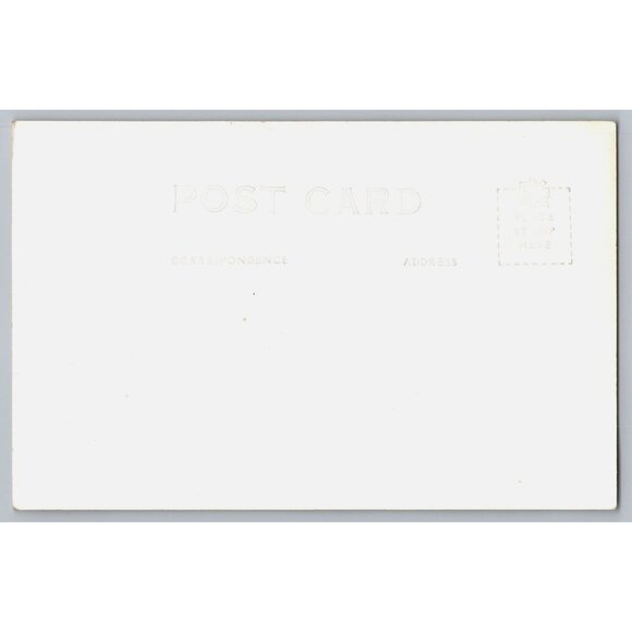 Vintage Midway Point 17 Mile Drive Postcard RPPC Coastal Scene Unused #1505 - Picture 2 of 2